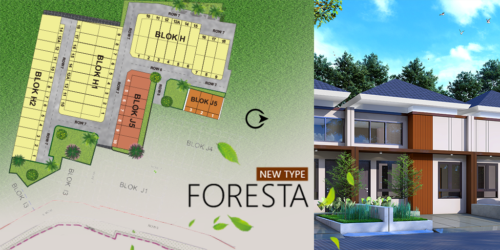 Siteplan 1 Siteplan New Foresta Kristal Garden Residence